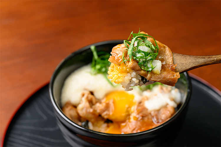 地元の食材を使った料理